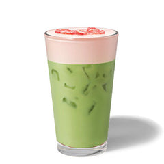 Iced Strawberry Matcha Latte