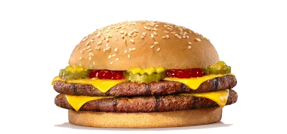 Mega Double Cheeseburger