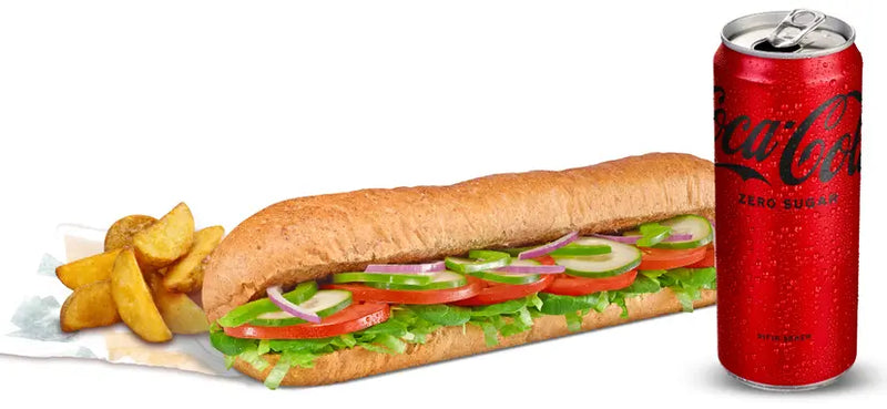 Vegetable Delight Sandwich Menu (30cm.)