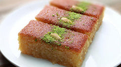 Şambali / Revani (Semolina Syrup Cake)