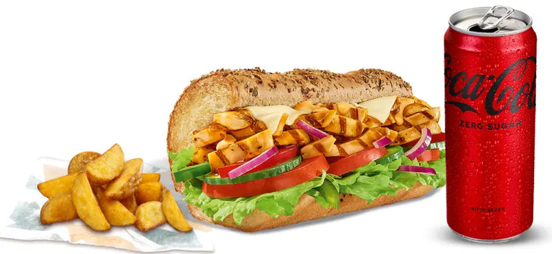 Teriyaki Chicken Sandwich Menu (15 cm.)