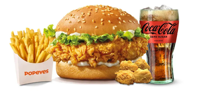 Poppy Sandwich Nuggets Meal