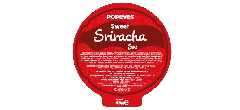 Sweet Sriracha Sauce