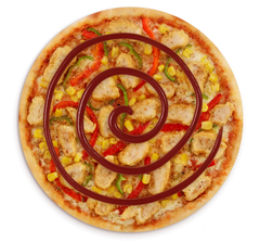 Pizza z kurczakiem