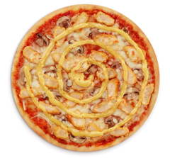 Pizza z kurczakiem