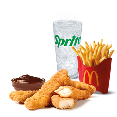 4 pieces of Crispy Tenders Menu