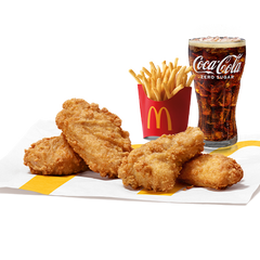 4 pieces of McWings Menu
