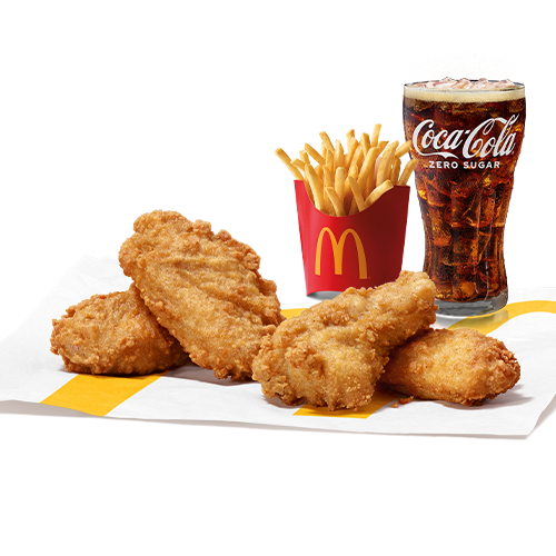 4 pieces of McWings Menu