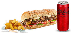 Steak & Cheese Sandwich Menu (15 cm.)