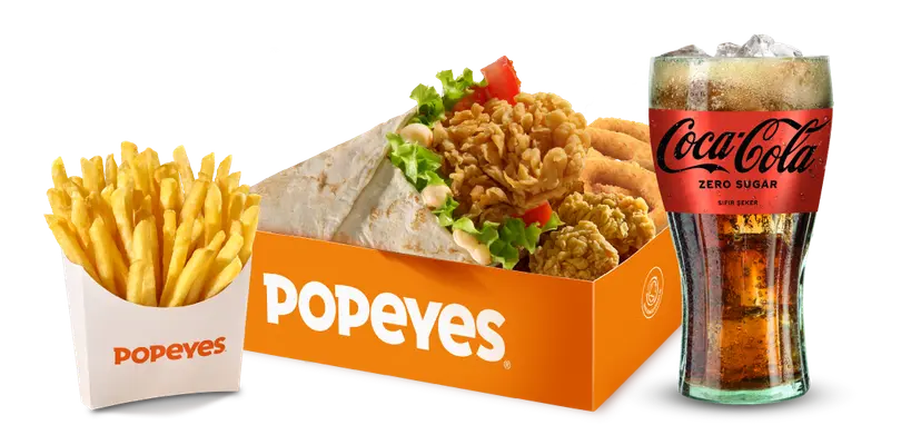 Maxi Wrap Box Menu