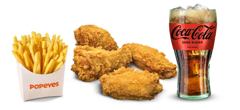 4-Piece Spicy Chicken Wings Meal