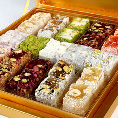 Double-Roasted and Sultan Turkish Delight Gold Box