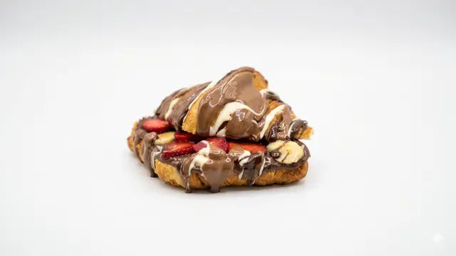 Strawberry Banana Nutella Croissant