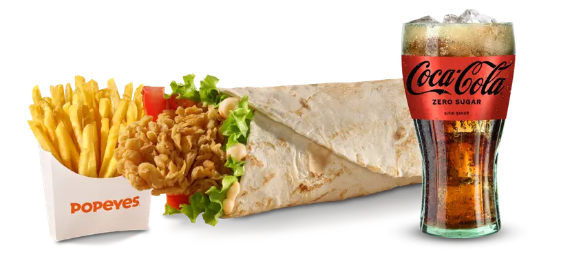 Pop Wrap Sandwich Menu