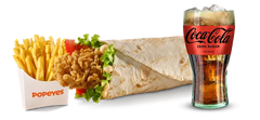 Pop Wrap Sandwich Menu