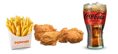 3dílné kuřecí menu