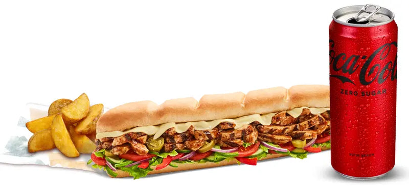 Teriyaki Chicken Sandwich Menu (30cm.)