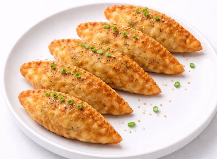 Gyoza Salmon Tempura