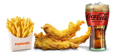 3dílné kuřecí menu