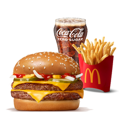 Double Quarter Pounder with Cheese Menu