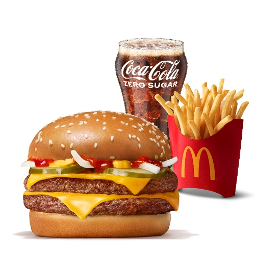Podwójny Quarter Pounder® z serem Menu