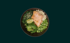 Pan-Fried Salmon Bowl